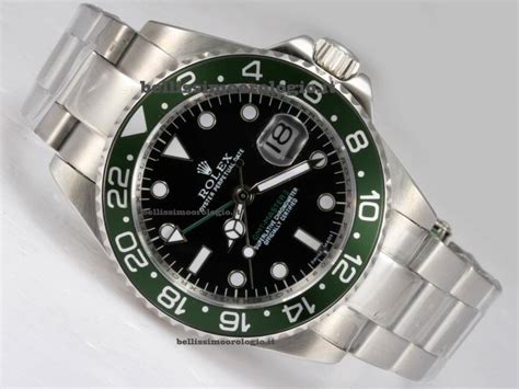 rolex gmt nero lancetta verde|GMT.